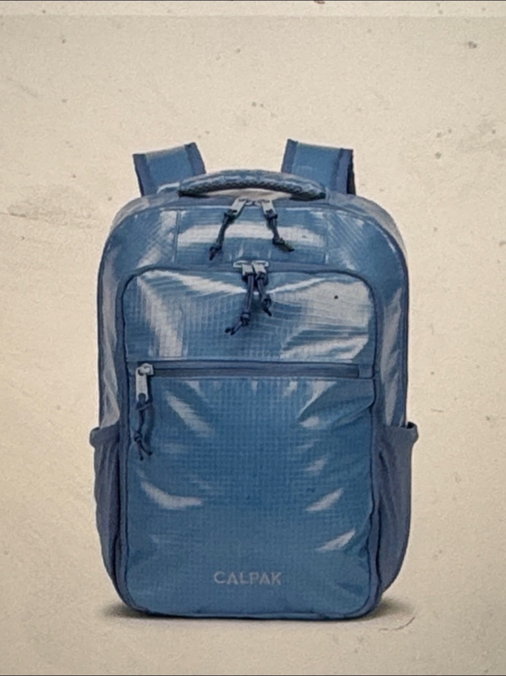 Calpak Blue  Backpack Terra NWOT st Barth carribean